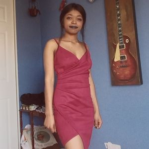 Fashion Nova Sexy Sued Dress